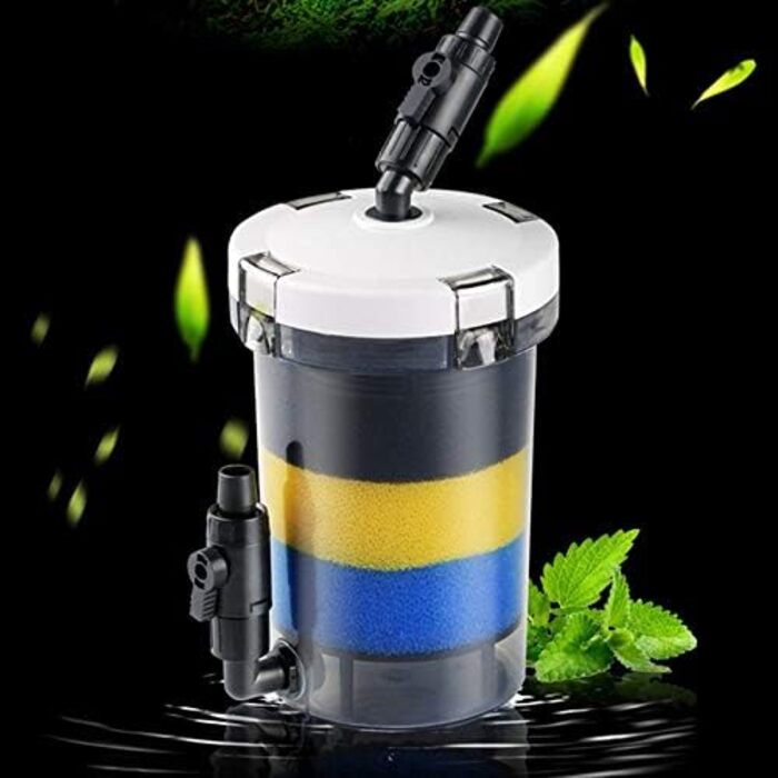 Зовнішній фільтр для акваріума Yheonver LW-603, надзвичайно тихий, каністровий, для травника, з зовнішньою трубкою