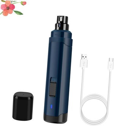 Автоматичний електричний шліфувальник для кігтів домашніх тварин Angoily для собак та котів. USB-полірувач, тихий та безпечний, для безстресового підстригання кігтів. Підходить для маленьких та середніх тварин