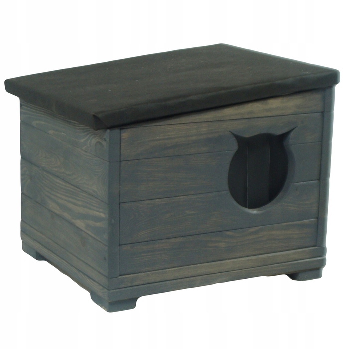 Будиночок для кота Gumiś, багатоколірний, прямокутний, 54 см x 46 см