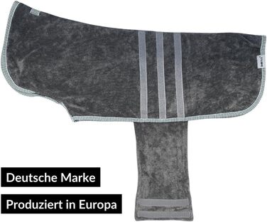 Преміум халат для собак - великі породи (XXL) - м'який та придатний для прання при 40°C - для зими та літа