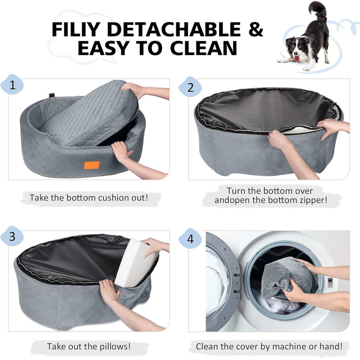 Автоматичний лежак для собак у машину, великий, сірий. З двома ременями безпеки, знімний та миючий. Підходить для великих та середніх собак, або 2 маленьких.