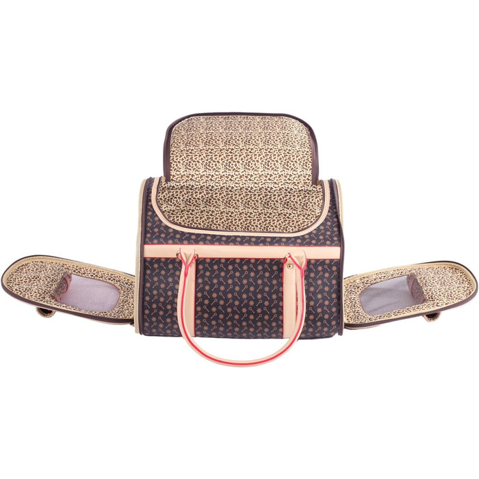 Транспортна сумка для собак та котів BELLAMORE GIFT, 43x30x23 см, для тварин вагою до 5 кг