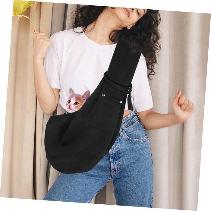 Сумка-переноска для собак і котів Toyvian з регульованим плечовим ременем, дихаюча сітка, легка переноска для тварин, сумка-переноска для кошенят та цуценят, hands-free