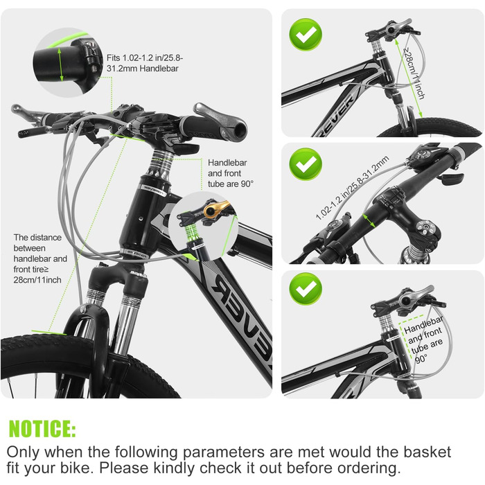 Кошик для велосипеда Lixada, передній, знімний, алюмінієвий, сірий