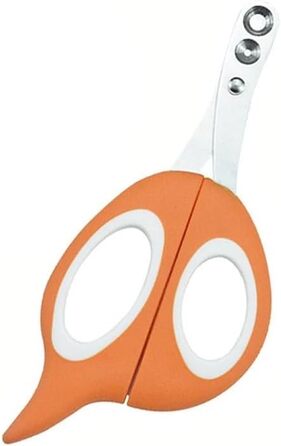 Тримери для кігтів котів з захистом, подвійний отвір, для котів, кошенят, собак, 3 шт. помаранчевого кольору