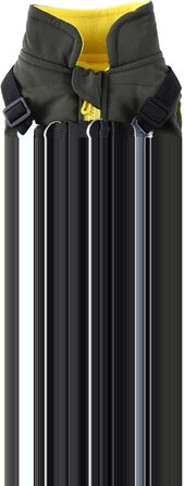 Зимовий теплий одяг для собак: теплий жилет з шлейкою, теплий зимовий одяг, для цуценят, маленьких, середніх та великих собак (зелений, XL)