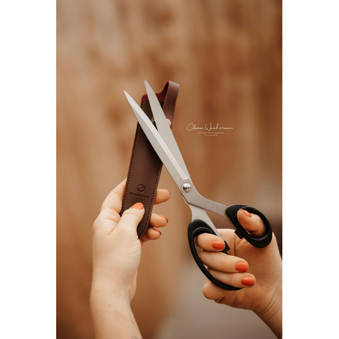 Набір ножиць для догляду за кіньми: ножиці для хвоста та гриви, з чохлом. Нержавіюча сталь, ергономічний дизайн, ідеально для догляду за хвостом та гривою.