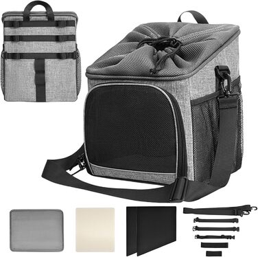 Фаркоп для собак Tewzafiya | Дихаючий велокошик для собак | Легка знімна сумка для транспортування під час прогулянок та на природі