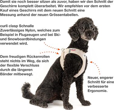 Шлея-жилет curli Clasp Air-Mesh, мох, розмір XL, для собак