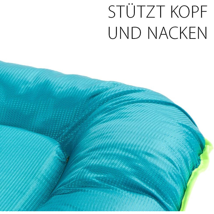 Ортопедичне ліжко для собак великих порід Ferplast: м'яка, водонепроникна лежанка з знімним покриттям, 110 x 70 x 8 см. Сірий, синій колір. Розмір подушки: 60 x 80 x 11 см