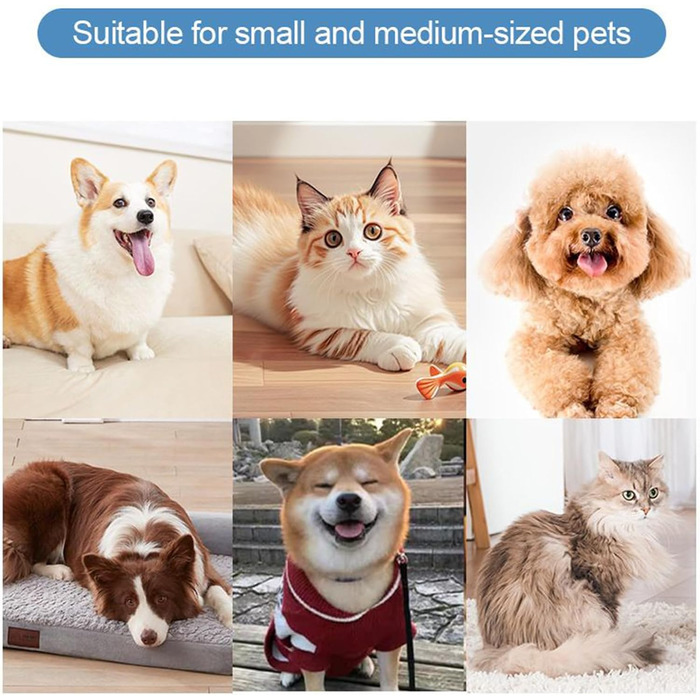 Автоматичний очисник лап для собак | Бездротовий, водонепроникний, 2 швидкості, аксесуари для подорожей, кемпінгу, хатнього використання (Блакитний)