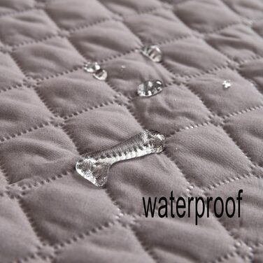 М'яке зручне ліжко-софа для котів та собак, водонепроникний чохол для ліжка, пральна собача підстилка, нековзне заспокійливе ліжко, зручні собачі килимки (90 x 90 см, світло-сірий) 90x90см світло-сірий