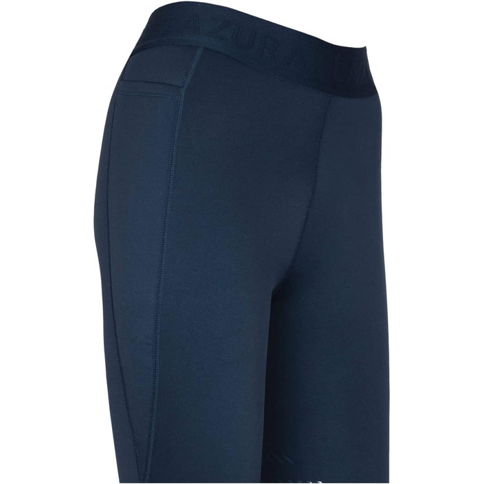 Легінси для верхової їзди Lazura Winter Anita | Силіконовий накладка на колінах | 2 кишені для телефону | Чорні або темно-сині | Розміри 32-46