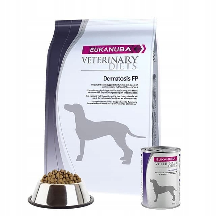 Сухий корм для собак EUKANUBA Dermatosis FP для проблем зі шкірою, Риба, 12 кг