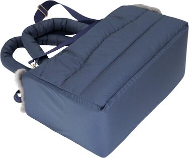 Транспортна сумка для собак та котів, розмір S (до 5 кг), темно-синій, 36 x 17 x 24 см