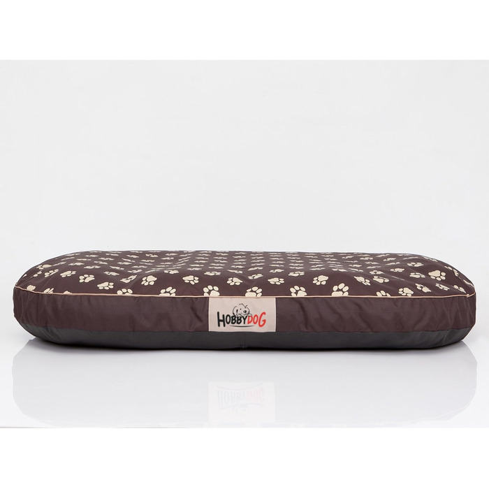 HobbyDog Овальний лежак для собак з підстилкою та іграшкою, лежанка-рушник, підстилка для собак, килимок для собак, спальне місце (XXL 130x100 см)
