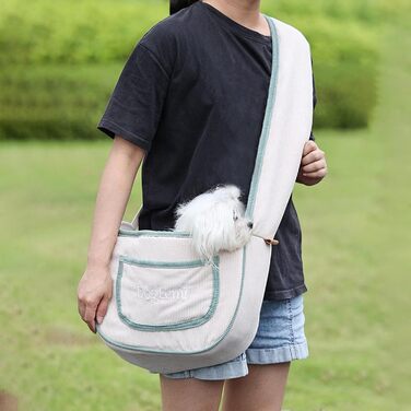 Транспортна сумка для тварин: переноска для собак, котів, цуценят | Зручна, дихаюча, водовідштовхувальна переноска beige