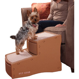 Сходи для котів і собак Pet Gear Easy Step II, 2 сходинки, до 68 кг, портативні, знімні, знімний килимовий покрив, без інструментів, 5 кольорів