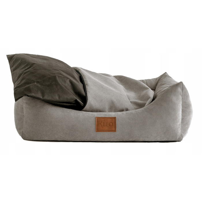 Лежанка для собак SOFA SUN, розмір L (100х80 см), колір графіт
