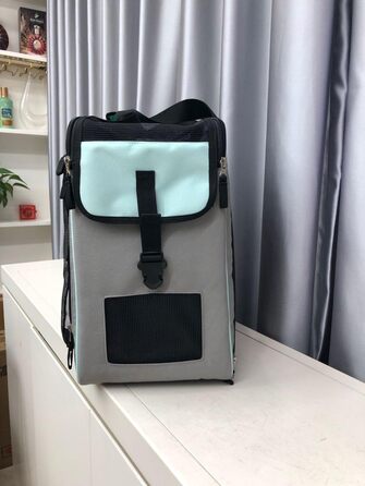 Annitaño Преміум переноска для собак 55x40x23 см - PET EUWI - Водонепроникна, до 12 кг - Комфортна переноска для подорожей