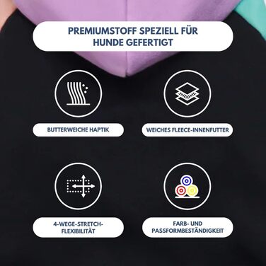 Світшот для собак Spark Paws Cyber Punk – преміум якість, м'який та зручний, підходить для всіх порід, розмір M