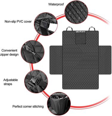 Захист для багажника автомобіля для Jeep Renegade BU/Hybrid (2015-2024) - вологостійкий, збоку захищений, від подряпин, міцний