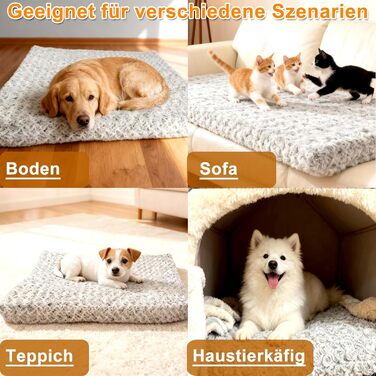 Ортопедичне ліжко для собак 90x70x8 см, середнього розміру. Зручне ліжко для собак та котів з ефектом пам'яті, антиковзаюче дно, можна прати. Сірий колір.