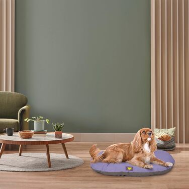 Крісло-лежанка для собак та котів Ferplast Relax, бавовна, 78 x 50 см, ліловий