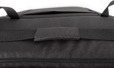 Сумка-переноска для собак Boutique Zoo - Чорний/Мінки, L (до 12 кг), 42x29x33 см