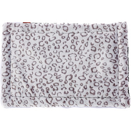 Леопардова ковдра для собак та котів Raikou - м'яка, з плюшевою подушкою, 80x60 см, антиковзаюча, для домашніх тварин