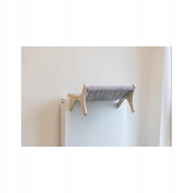Гамак для котів Trixie, дерево/плюш, 47 x 24 x 38 см, підлоговий