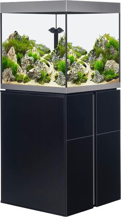 Акваріумний комплект Fluval Siena 160, 166 л з тумбою, білий (чорний)
