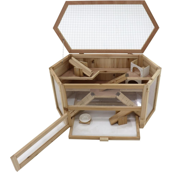 Клітка для хом'яка Gino HTI-Line: простора та зручна клітка для дрібних гризунів