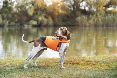 Одяг для собак Julius-K9 IDC Neopren, S, оранжево-чорний