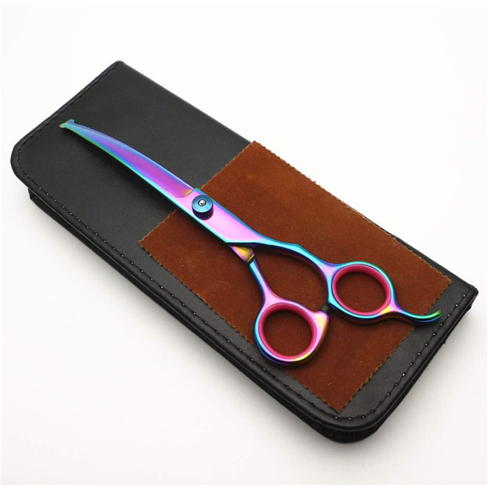 Набір професійних інструментів для грумінгу тварин: ножиці, гребінець, тример, нержавіюча сталь