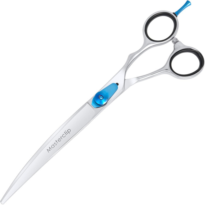 Професійна вигнута ножиця Masterclip Essentials для перукарів (19,1 см), нержавіюча сталь, для правшів