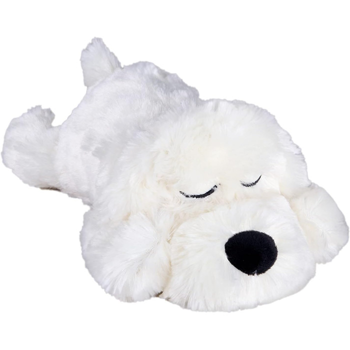 Інтерактивна іграшка для цуценят SmartPetLove Snuggle Puppy Junior із імітацією серцебиття, заспокійлива м'яка іграшка для сну (золота)