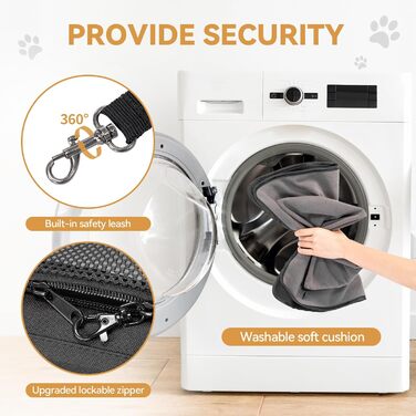 Транспортна сумка для собак та котів Petsfit 55x40x23, авіаперельоти, авто, поїзд | Чорний колір