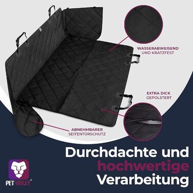 Килимок для собак у багажник авто, 145 x 147 см, XXL