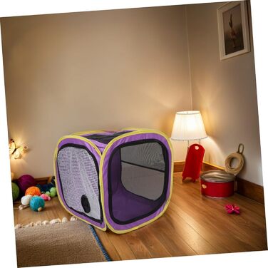 Клітка-переноска для тварин BESPORTBLE 12.5 кг, сітчаста, швидковисихаюча, для котів та маленьких собак, легка та зручна для транспортування