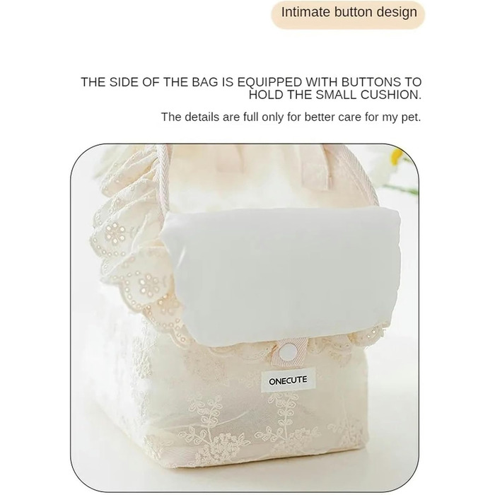 Сумка для собак і котів, рюкзак для вигулу, 33x17x27 см, 5 кг, білий