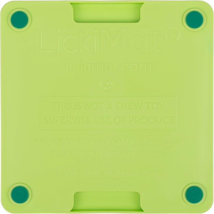 Килимок для собак LICKIMAT Mini Tuff: повільне годування, розвага та зменшення тривоги, рожевий (зелений, Playdate)