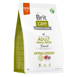 Сухий корм для собак малих порід Brit Care Hypoallergenic Adult Lamb (Ягня), 3 кг