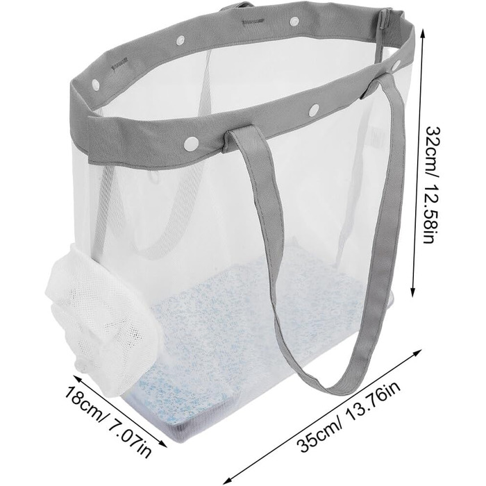 Транспортна сумка для котів та собак ORFOFE з дихаючого сіткоподібного матеріалу, 35x32x18 см, легка та портативна