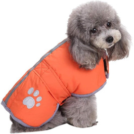 Водонепроникний теплий одяг для собак Queenmore, двосторонній, фліс, розміри XS-XL