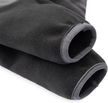 Теплий флісовий зимовий костюм для собак XL (чорний) - теплий, вітронепроникний, для собак середніх та маленьких порід