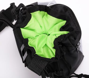 Універсальна сумка для ласощів для собак, знімна, велика місткість, сумка для тренувань, з ремінним кріпленням та регульованим плечовим ременем, 3 способи носіння (чорний)