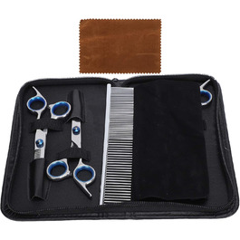 Набір для грумінгу собак: професійні ножиці, витончені ножиці, гребінець, набір для догляду за собаками, котами та іншими тваринами