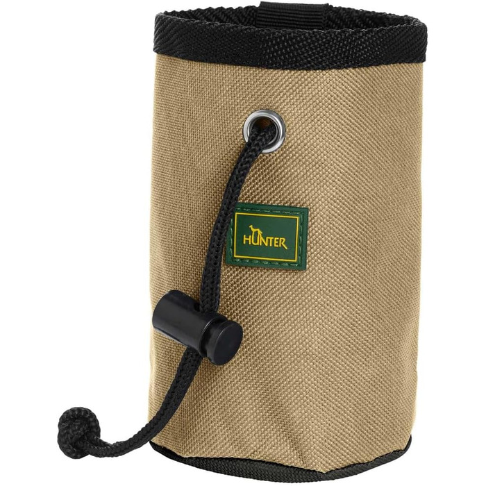 HUNTER BuGrino Basic: пакет для перекусів, 14 x 8 x 8 см, чорний/бежевий