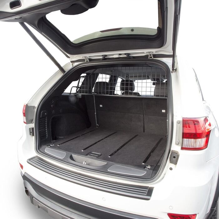 Автомобільна перегородка Travall для Jeep Grand Cherokee (2010-2021), SRT (2011-2020) — багажний захисний роздільник із міцної сталі, перегородка для перевезення тварин і вантажу, індивідуальна під модель
